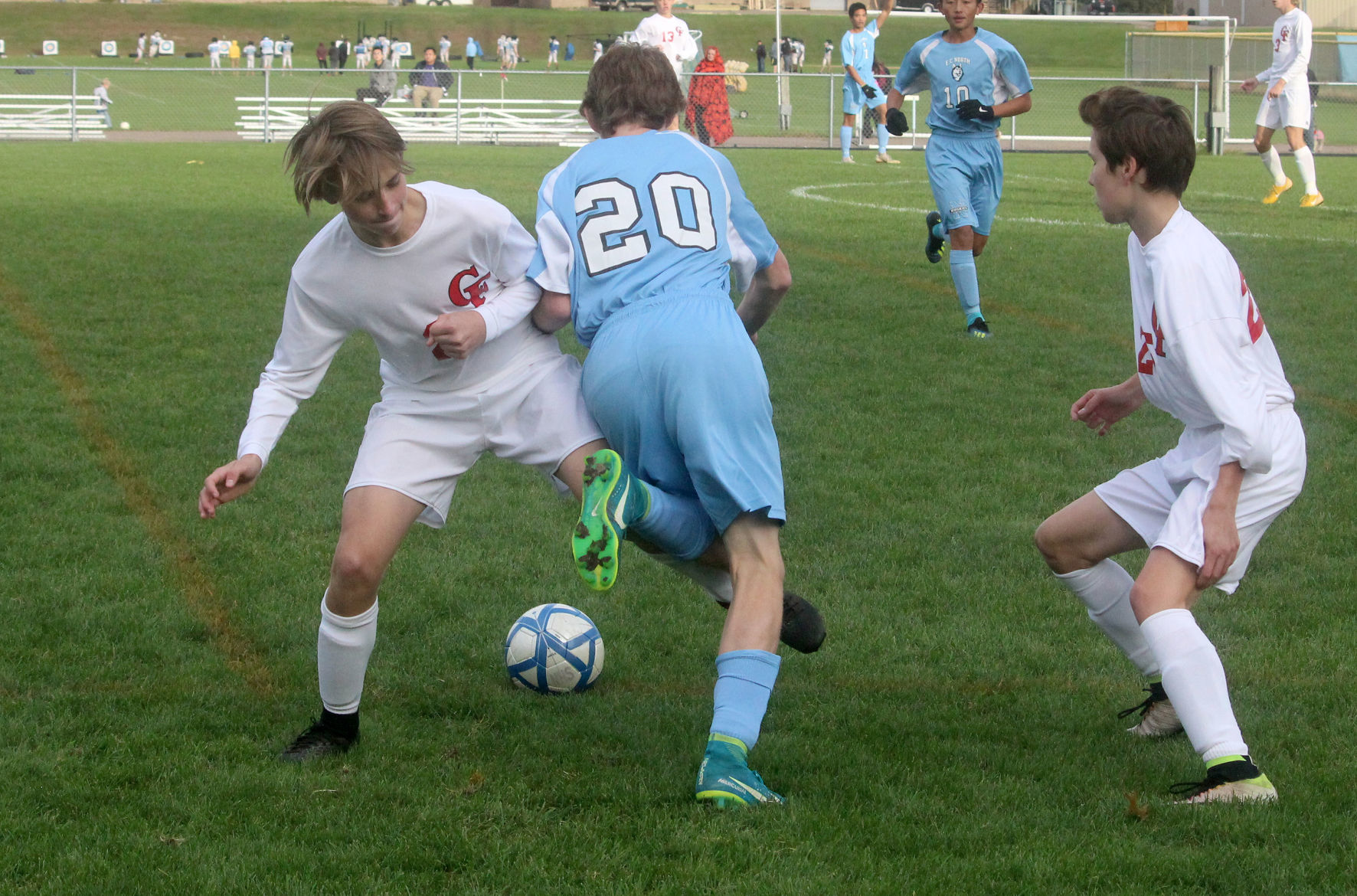 Chi-Hi boys soccer at Eau Claire North boys soccer 10-4-18